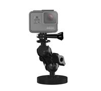 Magnetic Mount Magnet for Camera with B Size Ball Head Adjustment, Compatible with GoPro Hero 13 12 11 10 9 8 7 6 5, DJI Osmo Action 5 Pro/4/3