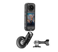 Magnetic Mount Stand for Insta360 X5, Metal Magnet Steering 360 Quick Car Holder 1/4 Screw Adapter Compatible with Insta 360 X5/for Gopro Hero 13 12 for DJI Pocket 3/AKASO EK7000/Brave 7/4