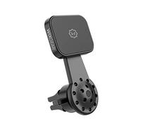 Magnetic Mount, WixGear Universal Air Vent Twist Hole Magnetic Phone Holder for Car, for All Cell Phones with Fast Swift-Snap Technology, Will Not Block Air Vent Flow - for Horizontal Vent