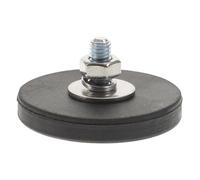 Magnetic Mounting Magnet Base Black Rubber Wear Resistant