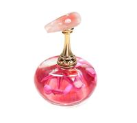 Magnetic Nail Stand, Magnetic Resin Base Display, Heart-Shaped Alloy Practice Nail Stand with Inlaid Shell Split Design, for Beginners, DIY Painting, Home Desk and Salon Pra