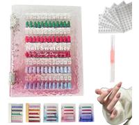 Magnetic Nail Swatches Book,2025 New 120/180/240 Nail Color Display Book Polish,Magnet Blank Nail Organizer Storage,Professional Nail Art Salon Design Booklet for Manicurist Easy Preview Storage(Red,2