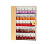 Magnetic Nail Swatches Book,2025 New Nail Color Display Book,120/180/240 Nail Color Display Book, Professional Magnet Removable Blank Nail Sample Display Organizer for Manicurist (240pcs)