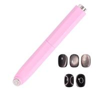 Magnetic Nail Tool - 3.94 Inches, Lightweight Ergonomic Salon Manicure Aid, Magnet Nail Design Tool | ABS Non Slip Cat éye Gel Polisĥ Wand for Girlfriend, Wife, Sister, Teens, Family, Coworkers
