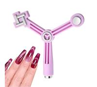 Magnetic Nail Tool | Portable Non-Slip DIY Manicure - for Triangular Nails at Home, for Women Adults Beginners and Experts Use Daily Indoor Travel and