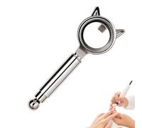 Magnetic Nail Tool with Portable Circular Hollow Handle - Ring Shape Nail Magnet | For Beginners And Experts, Ideal For Travel, Beauty Salon, Dorm, Dorm, Travel