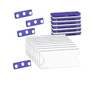 Magnetic Name Tags Kit, Magnetic Badge Holders With 3 Strong Magnets, Business Name Tag/id Badge 10