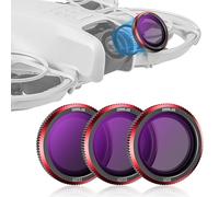 Magnetic ND & CPL Filters Set for DJI Neo, ND8 ND16 ND32 CPL Filters Compatible for DJI Neo Drone Accessories, Neutral Density Camera Lens ND Filter, Ultra Slim Aluminum Frame (ND8+ND16+ND32)