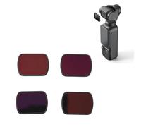 Magnetic ND Filters Set for Osmo 3, 4 Pack ND16 ND64 ND256 ND1000 Filter, Aluminum Alloy Frame, Multi Coated, Action Camera Accessories