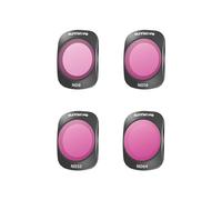 Magnetic ND Lens Filters for DJI OSMO Pocket 3,Action Camera Accessories,ND8/PL ND16/PL ND32/PL ND64/PL ND256 MCUV CPL,Made of Optical Glass and Aluminum Frame (ND8+ND16+ND32+ND64)