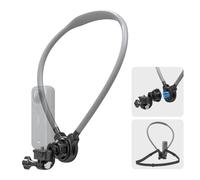 Magnetic Neck Mount for Action Camera, 1/4" Quick Release Neck Holder Mount for Hands-Free POV Vlog with Chest Strap for Insta360 X5/X4/X3, Gopro 13/12/11, DJI Action 6/5pro/4, Nano and More