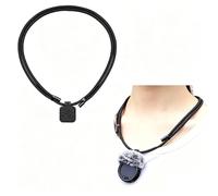 Magnetic Neck Strap Mount for Insta360 Mic Pro/Mic Air Transmitter, Magnetic Chest Mount with Neck Strap Lanyard, Quick Release Neck Mount for Hands-Free POV/Vlogging
