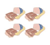 Magnetic Needle Holder, Girl Design Needle Minders, 4pcs Alloy Sewing Pin Keepsake for DIY Crafting, Fits Most Scenarios, Home Decor & Craft, Pickup Needles Easily