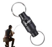 Magnetic Network Release - Support for the Fishing Net with Magnetic Release of the Network, Device for Releasing the Network of the Fishing Diverter, with Carabiner, Support