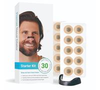 Magnetic Nose Strip, 30 Pcs Magnetic Nasal Strips for Breathing - Nasal Dilators Snoring Aids for Men & Women, Anti Snoring Devices Nostril Opener - Breathe Smoothly with Nose Magnets