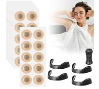 Magnetic Nose Strip, 60 Pcs Magnetic Nasal Strips Nose Magnet for Breathing, Anti-Snoring Sleeping Nose Strips Comfortable Nasal Support for Men Women, Home, Business Trip, Sleep Enhancement