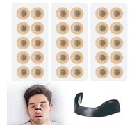 Magnetic Nose Strip Breathing,30 Count Nose Magnet for Breathing with Nose Opener Magnetic,Magnetic Nasal Strips to Improve Sleep Quality,Magnetic Nose Strip Breathing - Skin Friendly