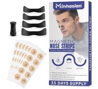 Magnetic Nose Strip, Breathing Nasal Strip,70 Pcs Snoring Aids for Men and Women Nose Magnet for Better Sleep Reduce Snoring Improve Sleep Quality