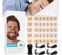 Magnetic Nose Strips, 60 Strips Nasal Strips Nose Strips for Breathing,Reduce Snoring,Skin-Safe,Improve Sleep Quality Anti Snoring Devices Snoring Aids for Men & Women