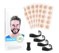 Magnetic Nose Strips, Magnetic Nasal Strips (60 Count-1 Month Supply), Anti Snoring Devices - Reduce Snoring, Sweat Resistant, Improve Sleep Quality,Skin Friendly Nose Strips