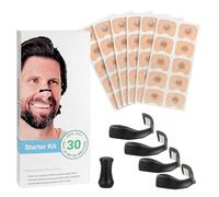 Magnetic Nose Strips, Magnetic Nasal Strips (60 Count-1 Month Supply Square), Anti Snoring Devices - Reduce Snoring, Sweat Resistant, Improve Sleep Quality,Skin Friendly Nose Strips