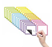 Magnetic Note - PVC Magnetic Dry Erase Labels | Magnetic Notepad Sheets With Low Saturation Color Frame | Fun Planner Notes To Fruity For Organ Needs