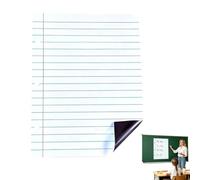 Magnetic Notebook Paper, 22 x 28 in, Dry Wipe Lined Handwriting Whiteboard | Giant 22 x 28 in (56 x 71 cm), magnetic sheet for whiteboards, handwriting, sentence modelling, classroom, homeschool