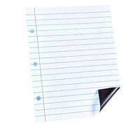 Magnetic Notebook Paper for Classroom Erasable Teaching Lined Notepad