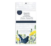 Magnetic Notepad Mr Blackbird An Early Riser Bird Themed Tuppence A Bag Notebook