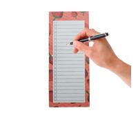 Magnetic Notepads - Fruit Theme Tear-Off Notepad | 50 Pages Shopping List