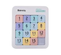 Magnetic Number Sliding Puzzle, Macaron Color Puzzles Magnetic Sliding Number a Improve For Effectively Concentration Puzzle