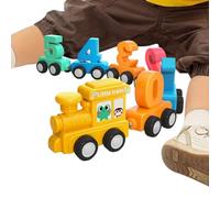Magnetic Number Train - Colorful Learning Pad Set, Interactive Counting Play Toy, Creative Number Forming Activity, Engaging Early Educational Skill Development | Fun Preschool Maths Exercises