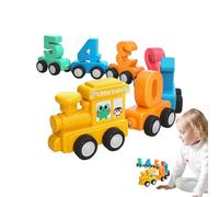 Magnetic Number Train, Magnetic Pull Set, Magnetic Numbers Learning Children's Toy Train, Educational Awareness Magnetic, Activities in Preschool Age, Increase Interaction Fun for the Children for