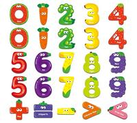 Magnetic Numbers & Math Symbols, Educational Learning Tool for Kids Math Recognition 25PCS Magnets Include 20PCS 0-9 Numbers & 5 Math Symbols (Greater Than/Less Than/Equal To/Plus/Minus) for Toddlers