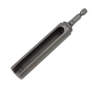 Magnetic Nut Driver 120mm Chrome Vanadium Steel 1/4 Hex Shank Deep Socket Wrench for Impact Drill Automotive Repair 8-19mm(14mm)