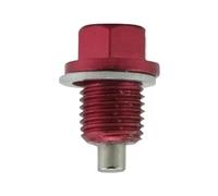 Magnetic Oil Drain Plug - Aluminum Alloy Oil Pan Drain Nut Bolt | Universal Leak-Proof Replacement | Captures Metal Particles, Reduces Engine Wear, Easy Install Gasket Seal for Cars Motorcycles