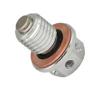Magnetic Oil Drain Plug Bolt M12xP1 5 Compatible With CR125 CR250 250R CRF250R XR250 XR600R XR650L CBR1000RR Motorcycle Engine Oil Pan Screw(Sliver)