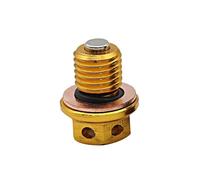 Magnetic Oil Drain Plug Bolt M12xP1 5 Compatible With YZF R25 MT 03 MT 25 YZF R3 YZ250 YZ250X XT250X WR250R WR250X Serow 250 Motorcycle Engine Oil Pan Screw(Gold)