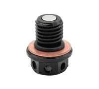 Magnetic Oil Drain Plug Bolt Screw M12xP1. 5 Compatible with Compatible Motorcycle Models Including MT YZ250 YZ250X XT250X WR250R WR250X YZF-R25 YZF-R3 And Similar Bikes(Black)