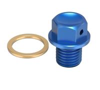 Magnetic Oil Drain Plug Screw M12xP1.5 Compatible With Automotive Motorcycle Parts EXC 300 2000 2023 EXC 250 EXCF 350 EXC 450 SXF 250 SXF 450 XCW 300 SX 125(Blue)