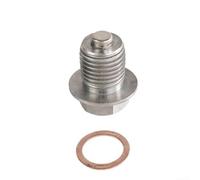 Magnetic Oil Drain Screw for M12x1.25 M14x1.5 M16x1.5, Stainless Steel Engine Sump Bolt with Copper Washer Gasket for Car RV Boat Motorcycle Maintenance(M14*1.5)