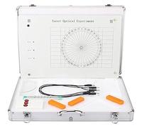 Magnetic Optical Experiment Kit Geometrical Optics Set with Prisms, Convex & Concave Mirrors for Physics Education & Science Demonstrations