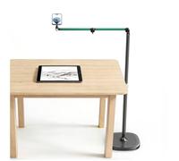 Magnetic Overhead Phone Mount, Cell Phone Stand for Video Recording, 360 Degrees Swivel Tilt Adjustable Floor Camera Filming Tripod. Content Creator Phone Holder, Stable Stand for iPhone/Android