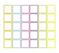 Magnetic Pads - Erasable Sticky Notes | Wipeable Adhesive Labels | Reusable Chalkboard Notes for Refrigerator, Office & School | Set Of 30 Sheets For Organization & Planning