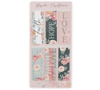 Magnetic Pagemarker Set Faith Hope Love