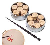 Magnetic Parking Bobbins | Embroidery Tools | Thread Management Bobbins,for Beginners Sewers Fiber Artists Home Art Students Custom Makers Craft Lovers Tailors Workshops Sewing Classes