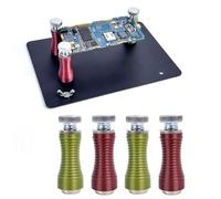 Magnetic PCB Circuit Board Holder 4PCS,Magnetic Helping Hands Clamp Metal,Adjustable Third Hand Soldering Holder Stand For Small Electronics,Hobby DIY,Craft,PCB Repair,Precise Work,Repair Projects