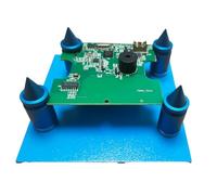 Magnetic PCB Holder Kit with 4 Fixing Posts and 3.93″ Steel Plate, Circuit Board Positioning Tool for Soldering, PCB Assembly and Electronics Repair (4Magnetic, Holder)