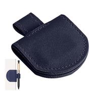 Magnetic Pen Holder Bookmark | Leather Magnetic Book Marks Pencil Clip,Book Accessories for Reading Writers Students Teachers Notes Journal Library Travel Classroom Study