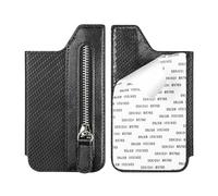 Magnetic Phone Card Holder, Phone Card Holder, Folding Wallet on Back of Pocket Change Holder, Mobile Phone Sticker Case for School, Home, Office, Travel